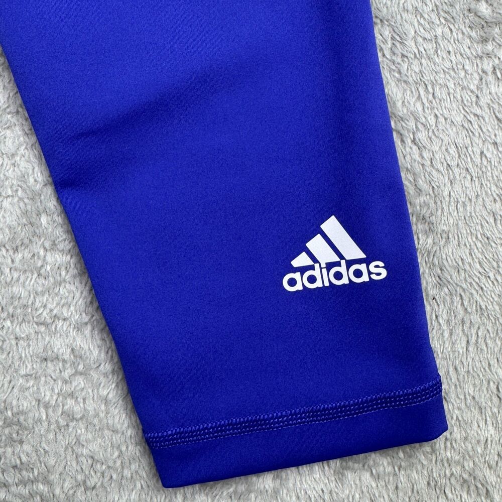 Adidas Primeblue Aeroready Leggings Womens Small Blue Stretch Workout Running - Picture 3 of 9